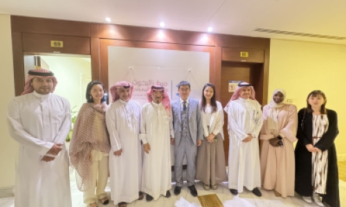 沙特科研与知识交流中心主席叶海亚教授接待