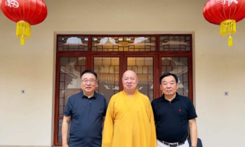 本中心專家李煒應邀參觀深圳弘法寺 分享菁